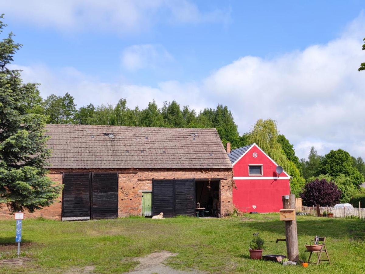 Ferienwohnung & Campingplatz Vor Dem Berg Heideblick Exteriör bild
