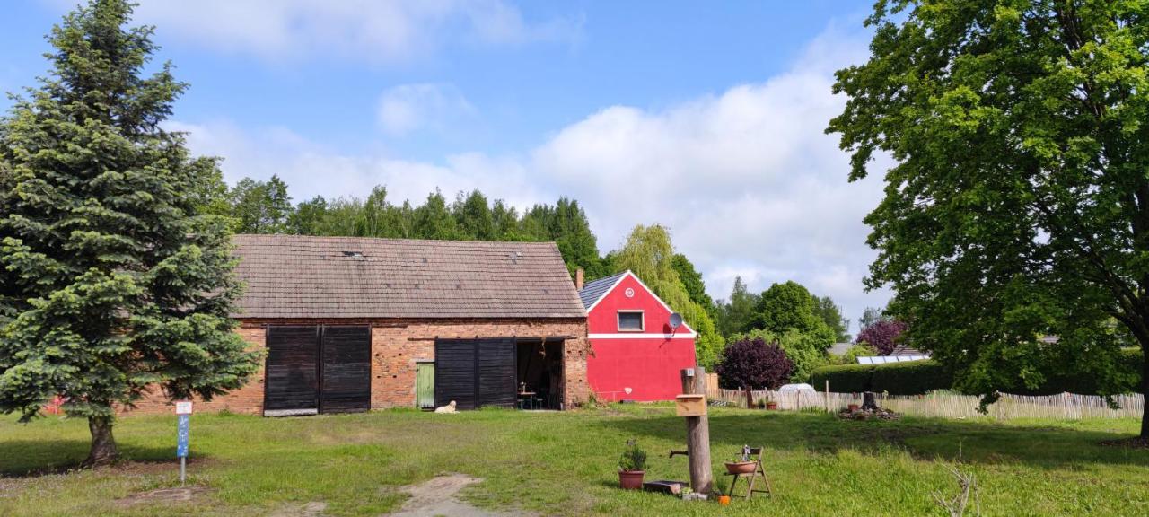 Ferienwohnung & Campingplatz Vor Dem Berg Heideblick Exteriör bild