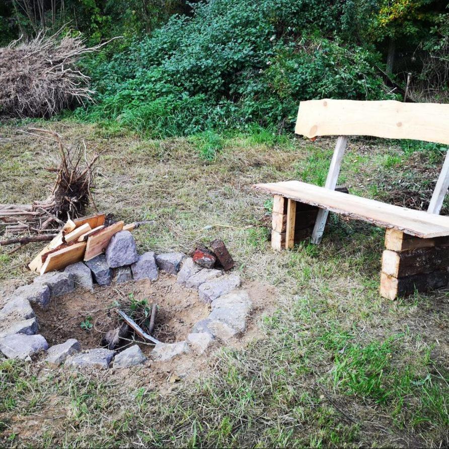 Ferienwohnung & Campingplatz Vor Dem Berg Heideblick Exteriör bild